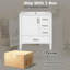 Meuble-lavabo autoportant de 30 po avec lavabo en céramique-1366918211