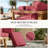 Outdoor Cushions Replacement Patio Cushions Set For 3 Seats-960709721