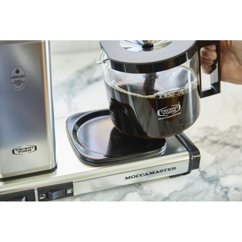 Moccamaster KBGV Select Coffee Maker, Candy Apple Red