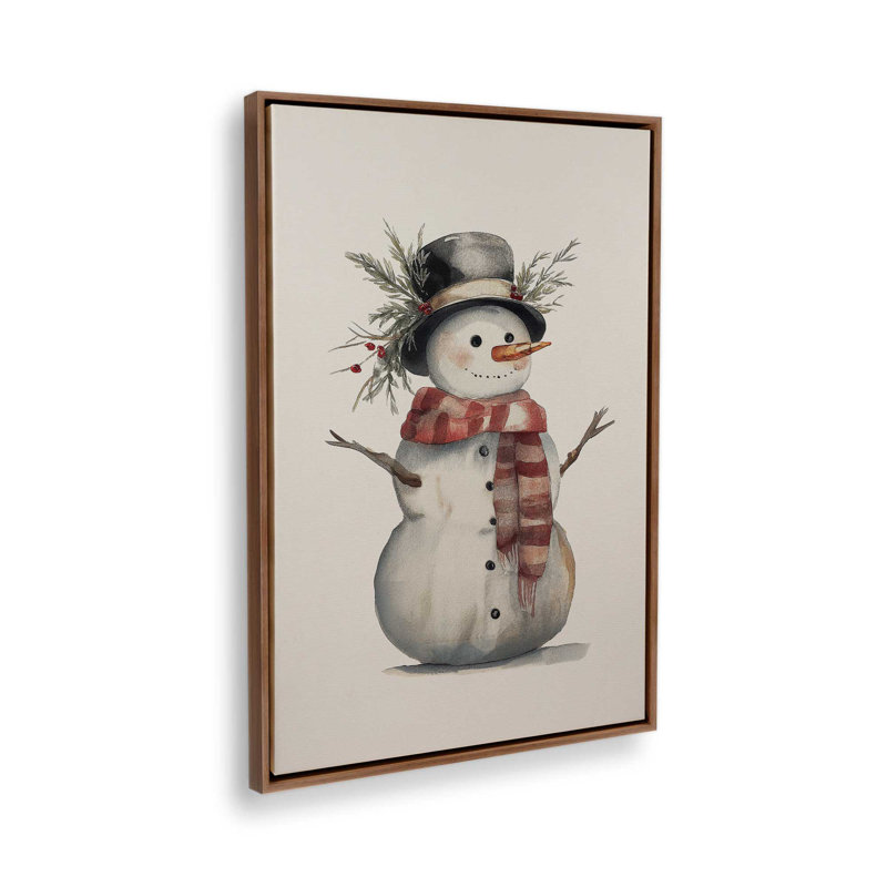 Impression sur toile Jolly & Bright, Noyer, H 18,75 po x l 12,75 po