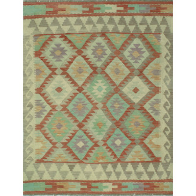 Husno One-of-a-Kind 5' X 6'4" 2022 Wool Area Rug