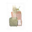 «Delicate Pink and Green 3» par Sally Ann Moss - reproduction d'art sur toile tendue-1659857327