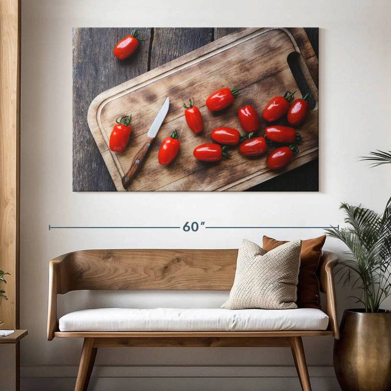 Yarlin Plum Tomatoes, 34" H x 51" W
