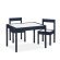 Hunter Kids Solid Wood Rectangular Play Table and Chair Set