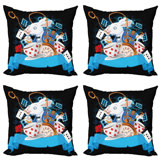 Checkered Reversible Pillow Cover