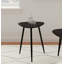 Table de bout triangulaire en bois massif