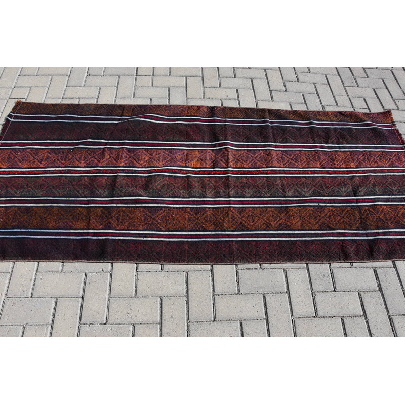 Tapis rétro, tapis turc, kilim, tapis de cuisine, tapis décoratifs, tapis neutres bruns, tapis tissé à la main
