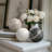 Smooth Marble Sphere Decorative Ball (Natural White)-205246135