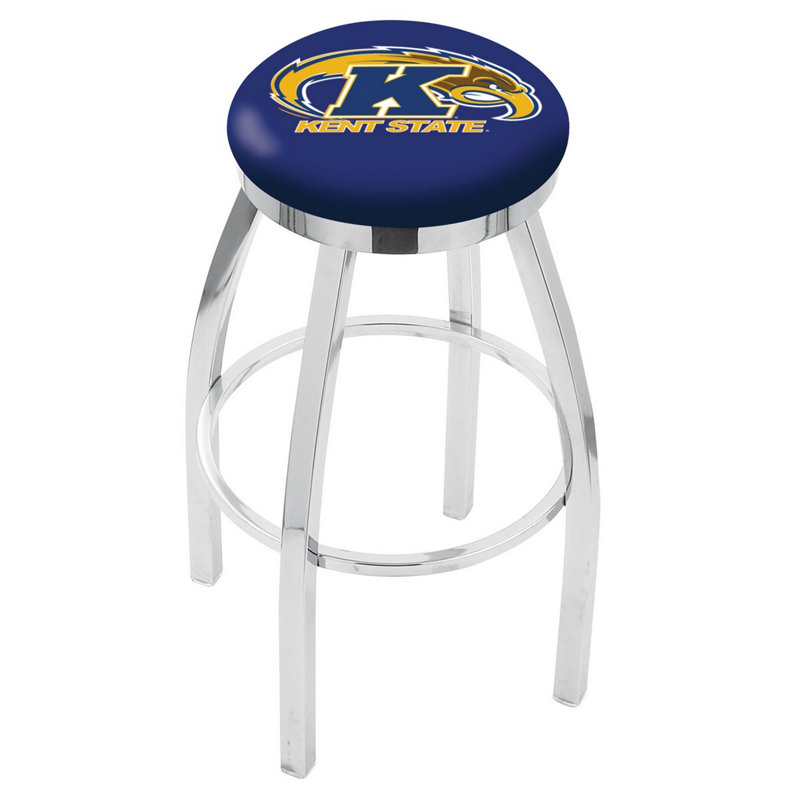 Tabouret tournant 36 "NCAA, Kent State, Chrome