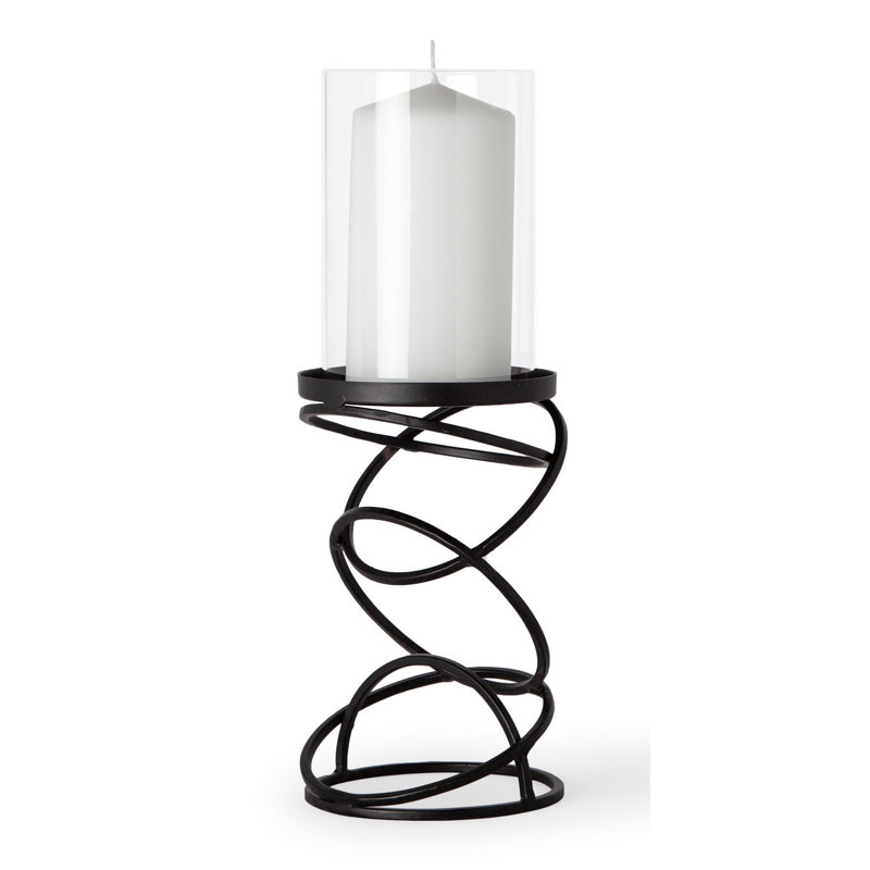 Bougeoir de table, H 13,5 po x l 4,75 po x P 4,75 po