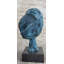 Statue abstraite d'un buste féminin «A Line Through Time Modern Art»