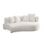 Canapé modulaire rotatif incurvé Modern Canapé, canapé pivotant 360 ° Comfy