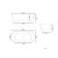 Topton 1600mm x 800mm Soaking Acrylic Bathtub-557212382-557212381