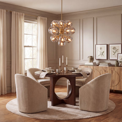 Iron 16-Light Chandelier