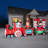 Airblown-Peanuts Christmas Train-LG Scene-Peanuts