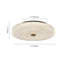 Round Glass Dimmable LED Flush Mount