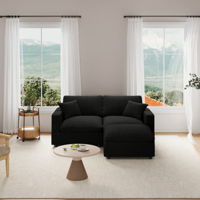 Canapé modulaire rembourré 67 po Janse