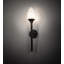 Rhodes 1 - Light Candle Wall Light