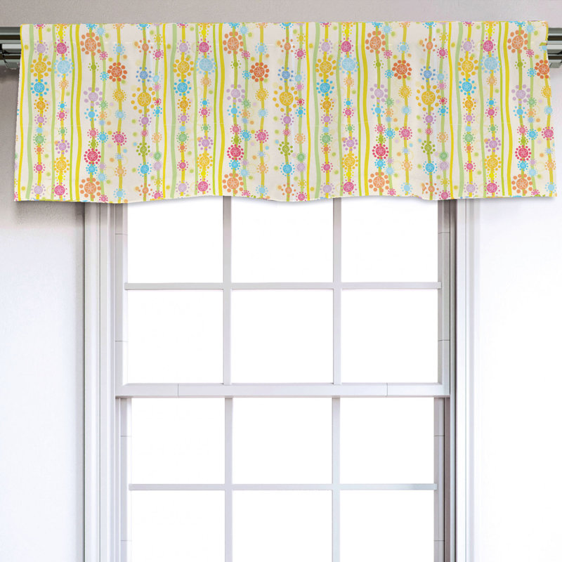 Sateen Ruffled Window Valance