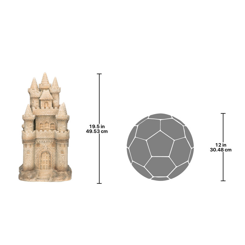 Sand Castle by The Sea Statue