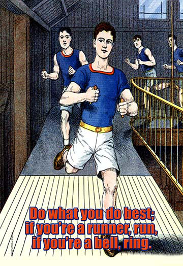 « do what you do best » par wilbur pierce-impression publicitaire, H 30 po x l 20 po