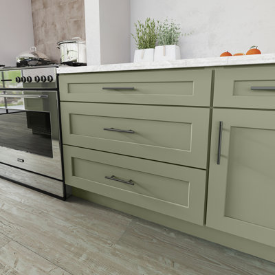 Armoire de cuisine en bois massif prête à assembler
