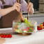 Ivy Bronx Glass Salad Bowl