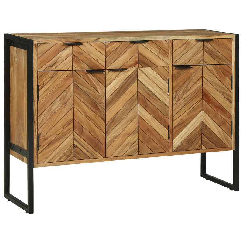 100cm Solid Wood Sideboard