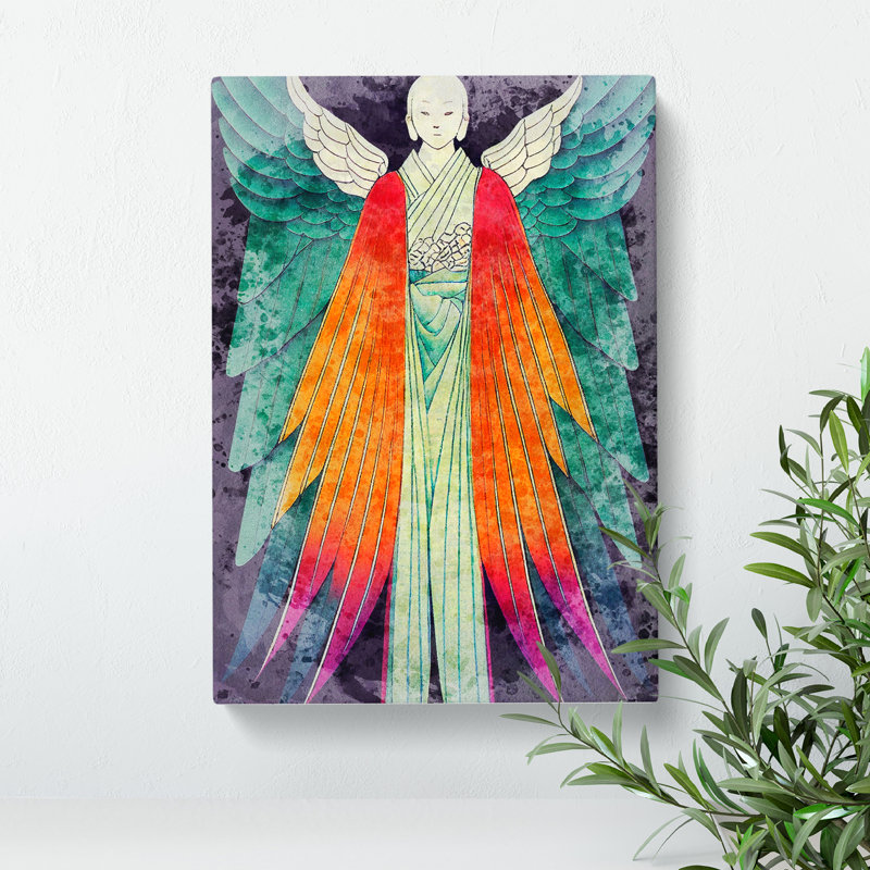 Beautiful Angel - Wrapped Canvas, 60cm H x 40cm W x 3cm D