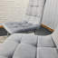 Velvet Upholstered Kitchen Dining Chair With Strong Black Metal Legs Living Room Bedroom Chair-813954777-864435871
