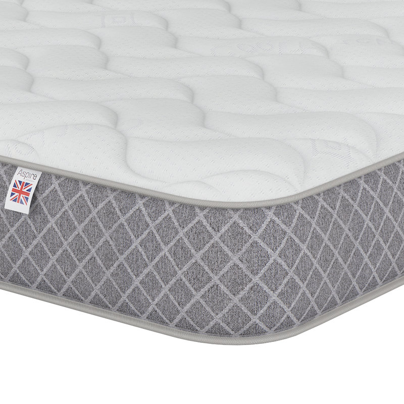 Purifory 17 Stories Open Coil Mattress, Double (4'6)