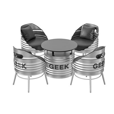 Prayan Pedestal Dining Set
