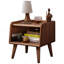 Table de chevet en bois massif Pure