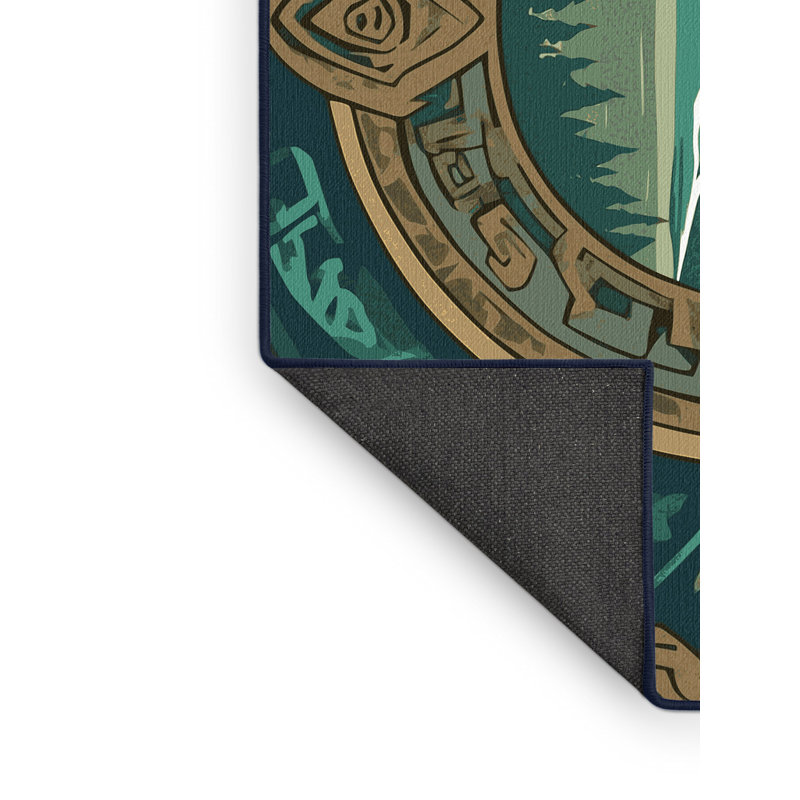 Moonlit Sanctum Rug, Square 4'