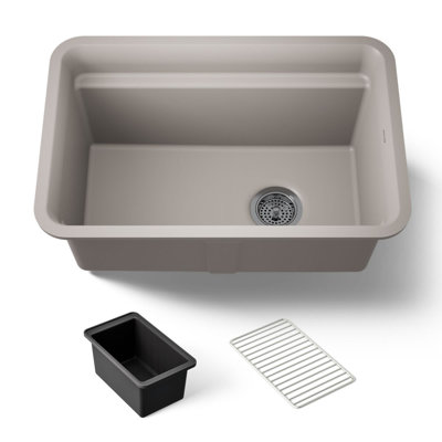 Évier utilitaire encastrable 27 1/2 po x 18 5/16 po x 12 5/8 po Cairn