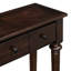 Console en couleur. Style rétro avec placage de pin rustique. 4 tiroirs et une tablette ouverte pour l'organisation. Structure en pin. Convient aux couloirs. Assemblage inclus et tablette. , En bois. 220 lb-130477662