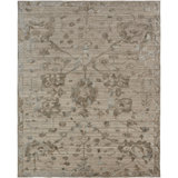 Tunley Oriental Area Rug in Brown