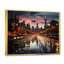 «Chicago Cityscape By Night II», reproduction d'art sur toile-777006384-777798460