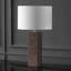 Lampe de table en travertin Vivas