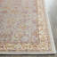 Tapis oriental en viscose Enlow en ivoire / argent Enlow-17572498
