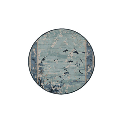 Machine Washable Gray Area Rug