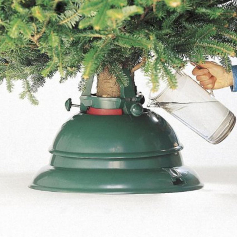 Support pour arbre de Noël pivotant droit 1 minute - pour de vrais arbres jusqu'à 10 pi