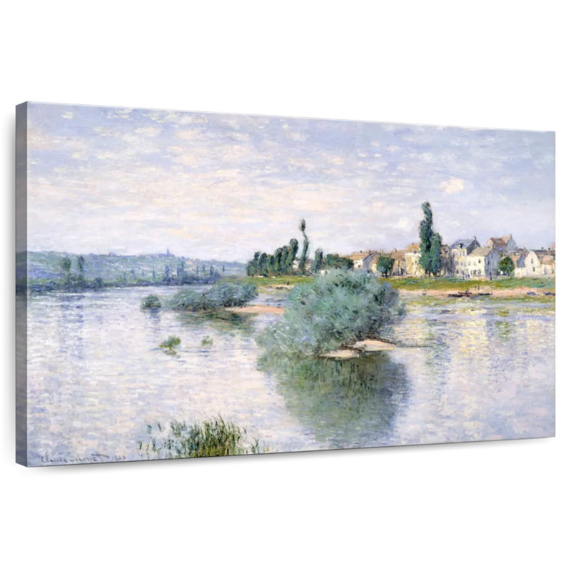 Alvord la seine à Lavacourt 1880, H 32 po x l 48 po