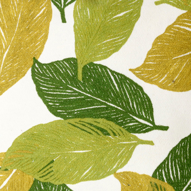  Outdoor Rectangular Pillow Cover & Insert, Green