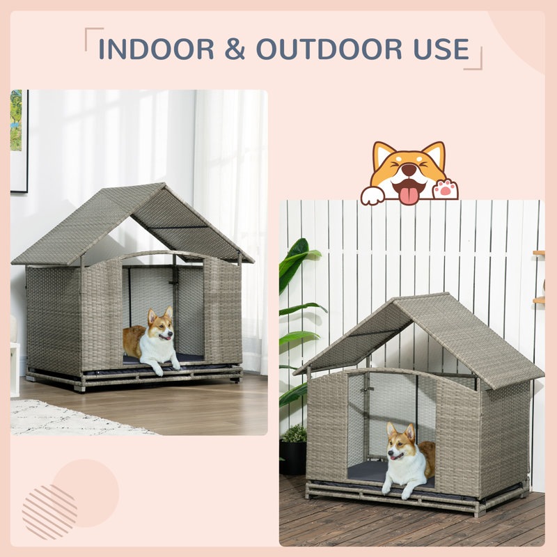 Wicker Pet Bed