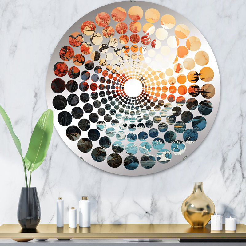 Circle Mirror, 31.4" x 31.4"