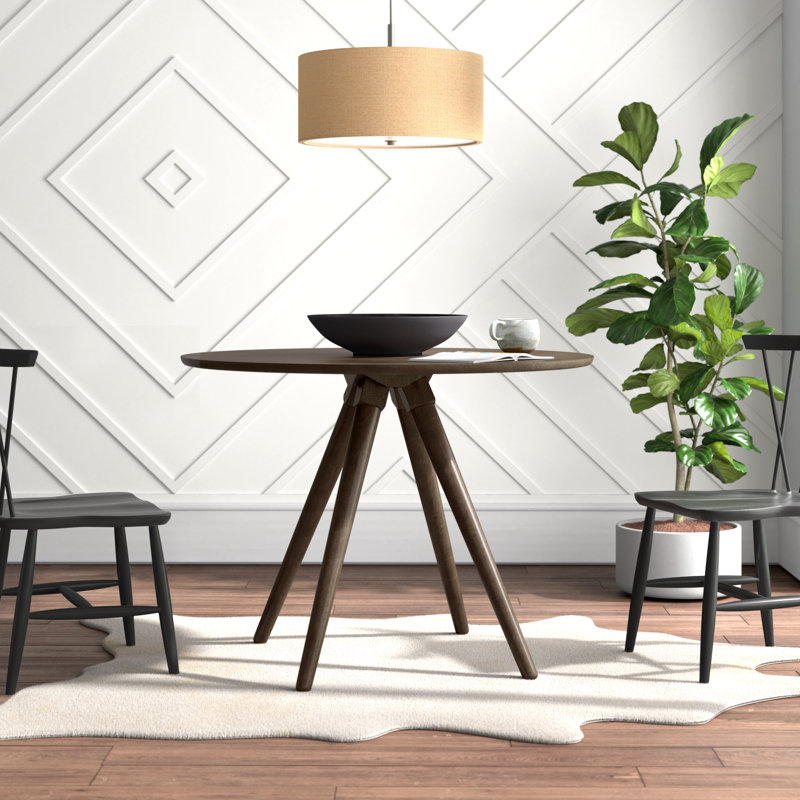 Raminez Round Solid Wood Dining Table