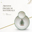 Christmas Tree TIERED CHIP AND DIP 10"