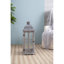 Lanterne de bougie en bois décorative, porte-lanterne ouragan