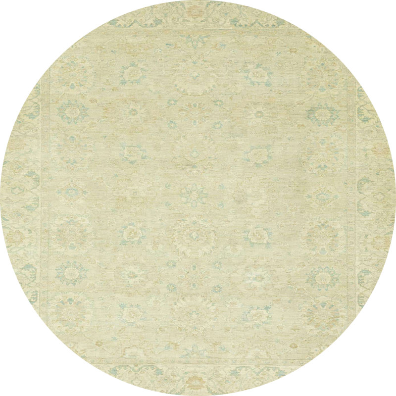 Oriental Indoor Rug, Round 7'
